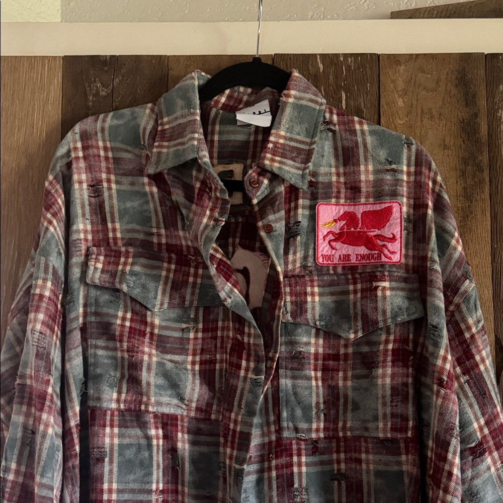 HORSE POWERED DISTRESSED Flannel SABBI.